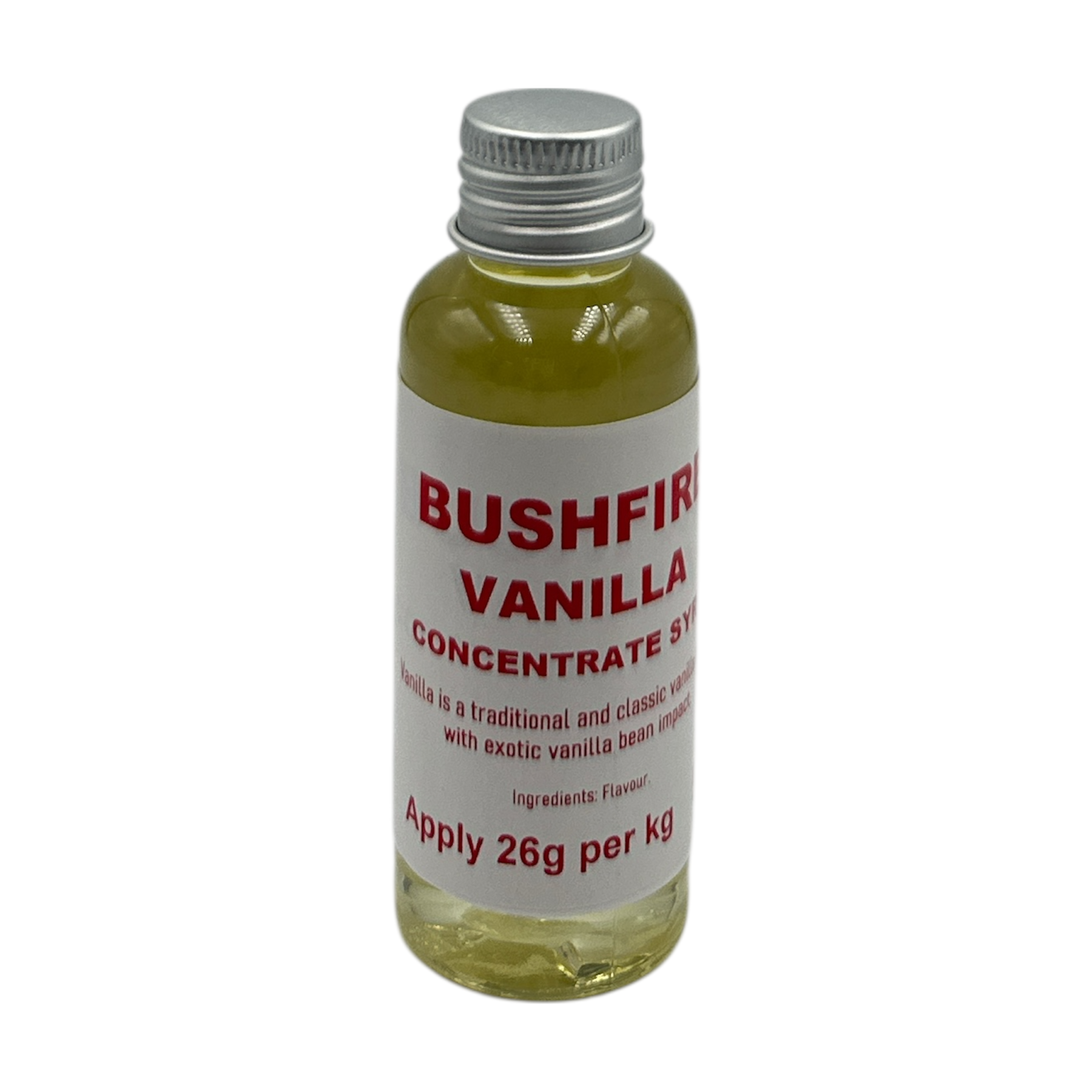 Bushfire® Vanilla Flavour Concentrate - Sample Bottle
